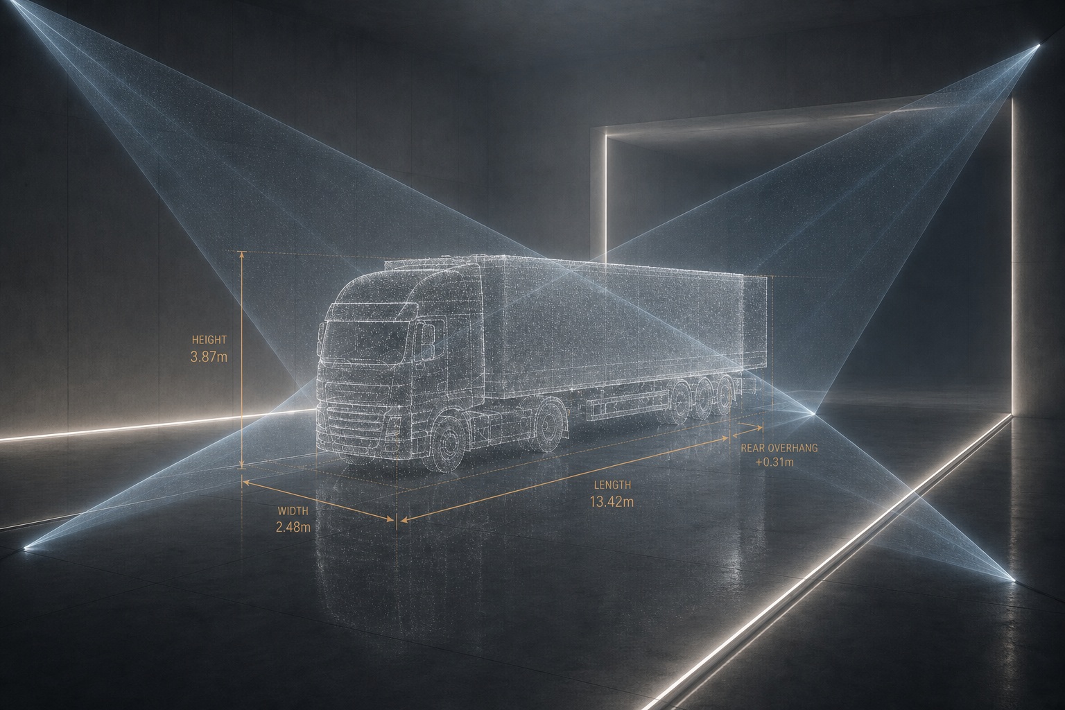 EyeMetric Vehicle — dört köşe stereo füzyon
