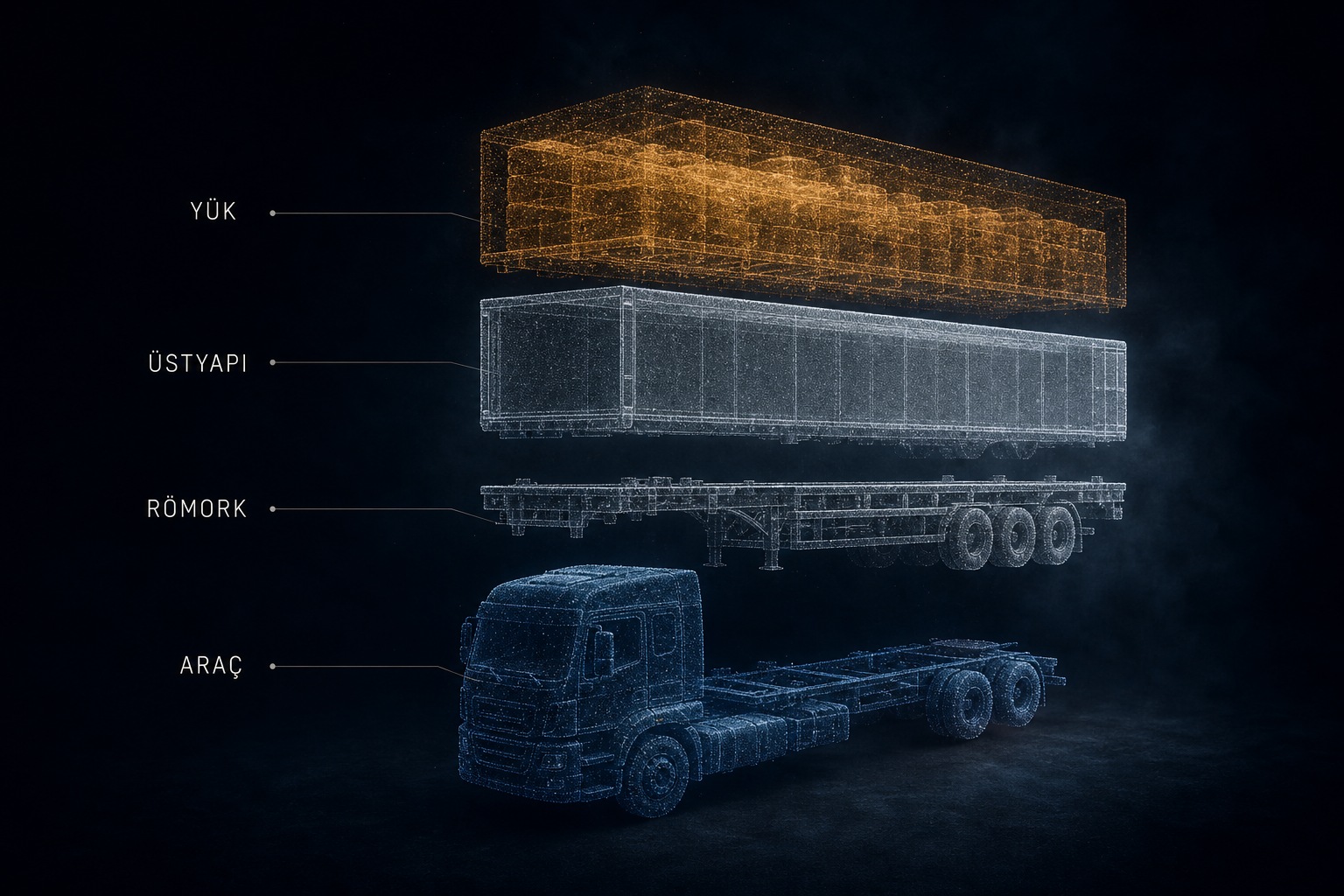 EyeMetric Vehicle — araç, römork, üstyapı ve yük segmentasyonu